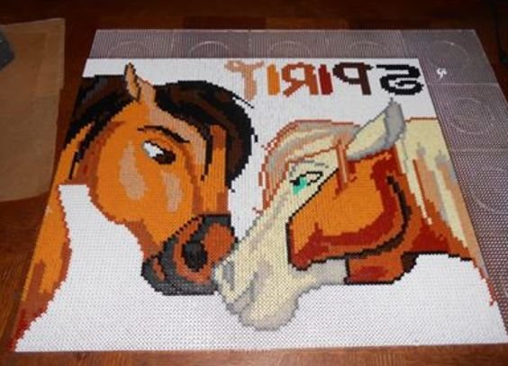 Cheval Perles à Repasser Inspiration