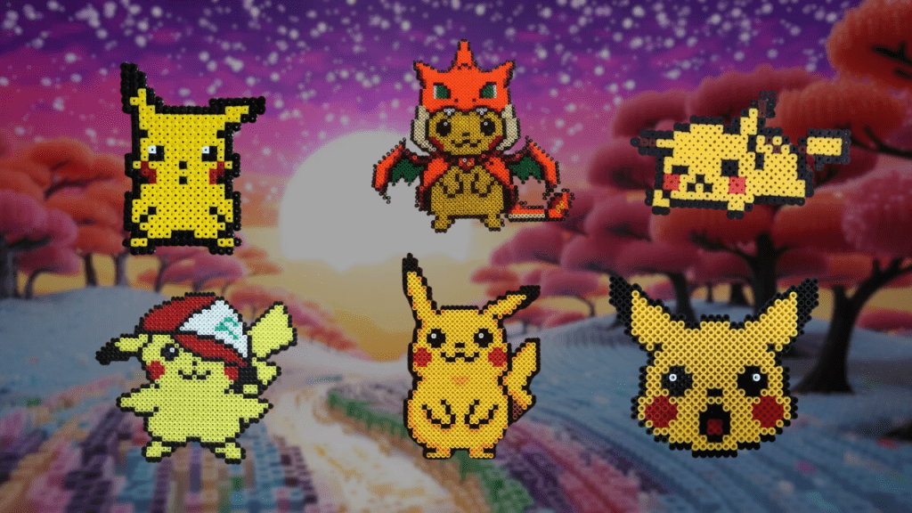 Pikachu Perles à Repasser