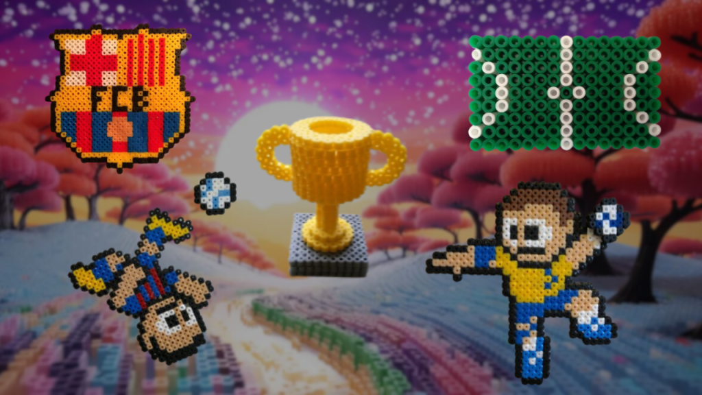 Football Perles à Repasser