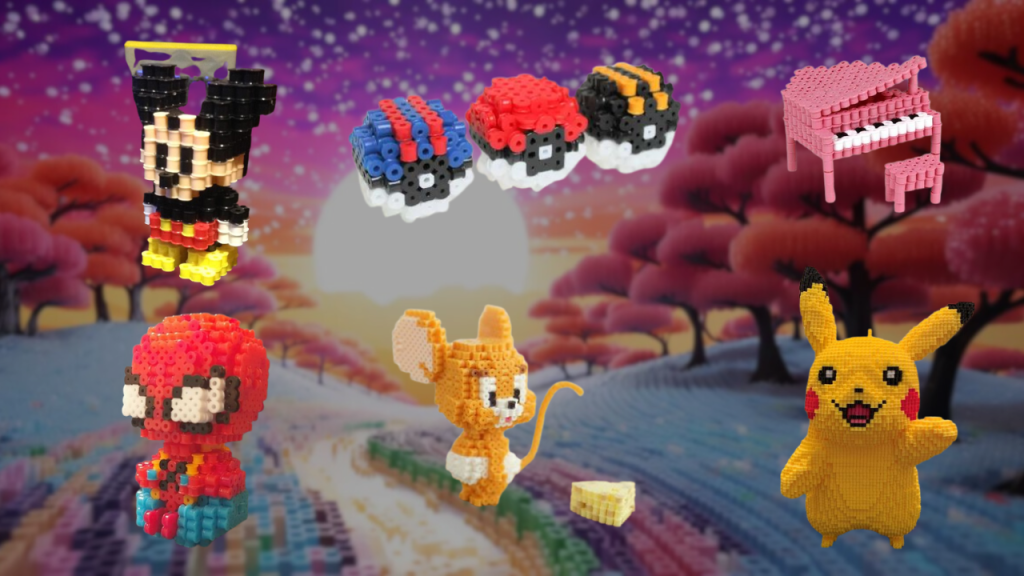 3D Perles a Repasser