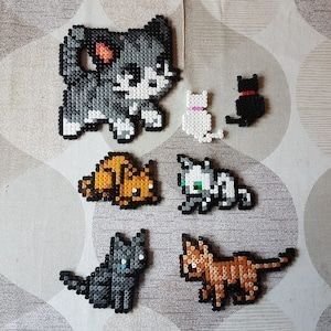 Modèle Chat Perles à Repasser
