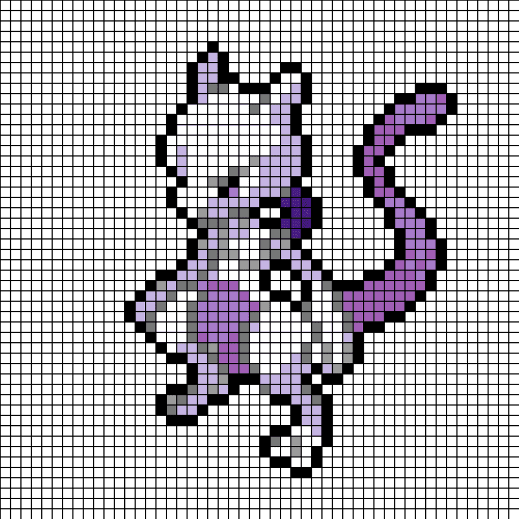 Perles à repasser Mewtwo