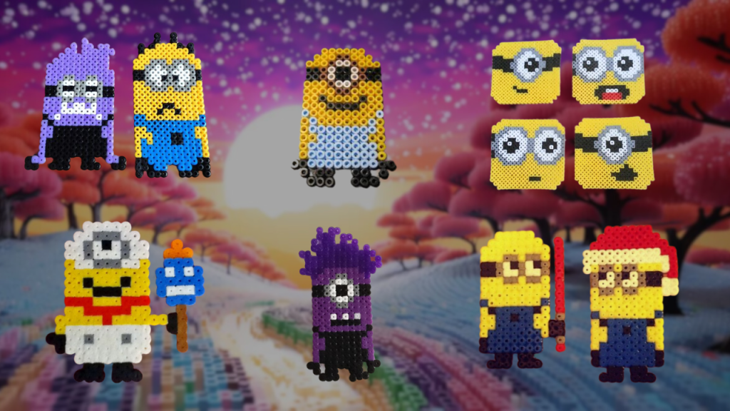 Minions Perles à Repasser - Collection de modèles