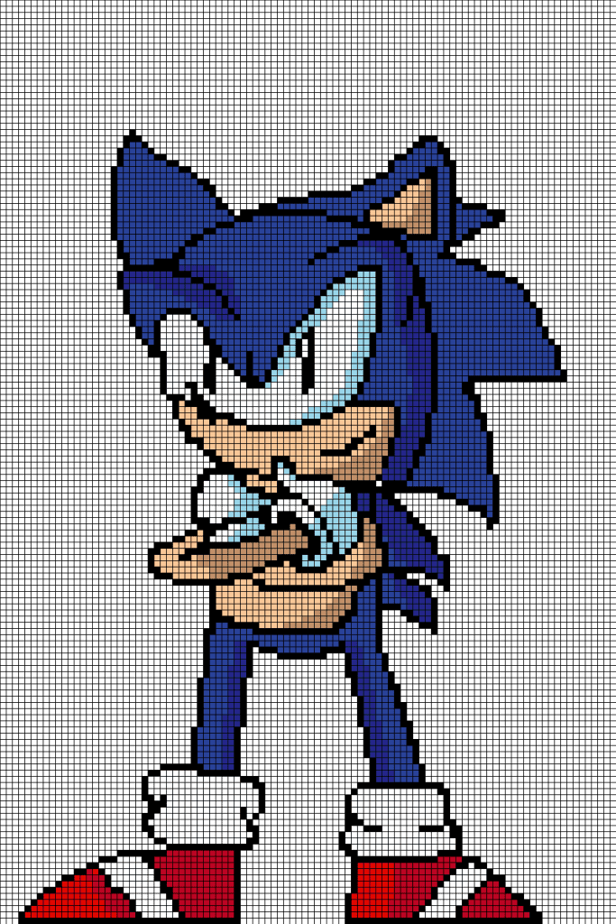 Perles à repasser Sonic de Sonic Underground