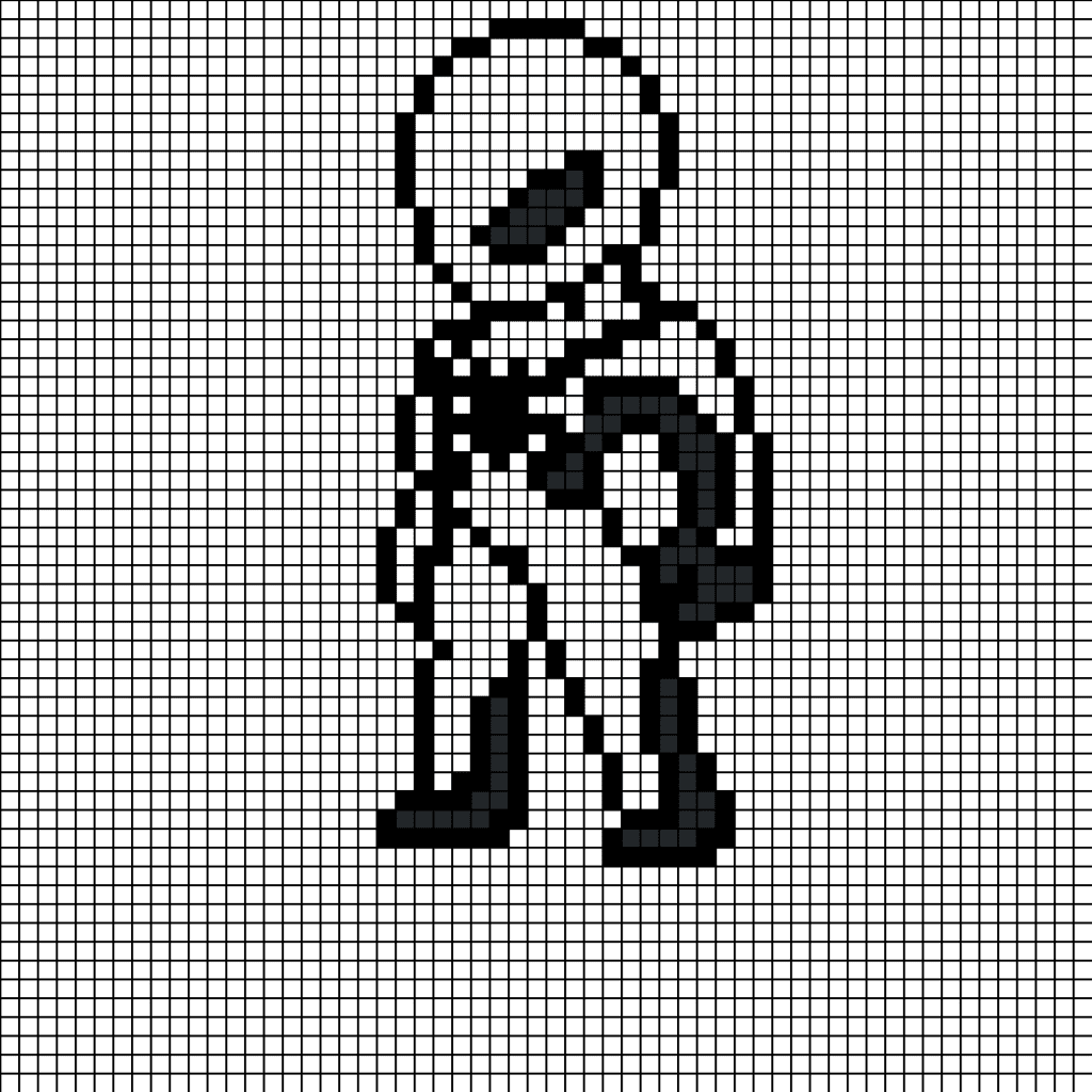 Spiderman Noir et Blanc