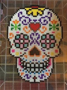 Crâne Perles à Repasser