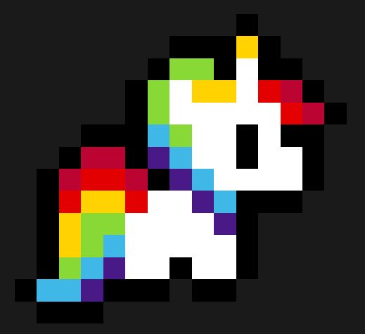 Bébé Licorne Multicolore