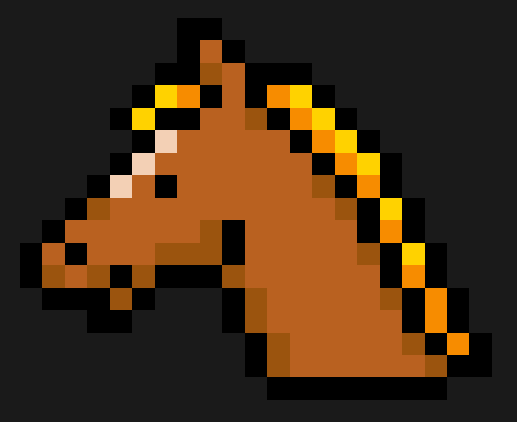 Un Cheval Perles à Repasser