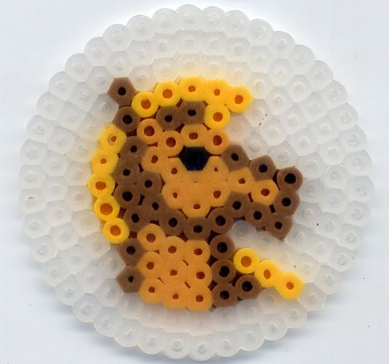 Petit Cheval Circulaire Perles à Repasser