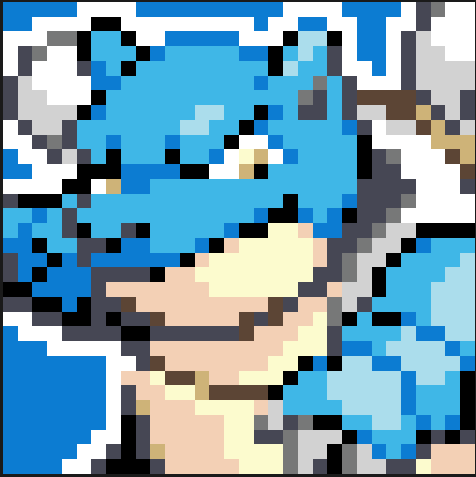 Perles à repasser Peinture Blastoise