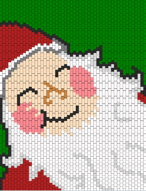 Panel för jultomten