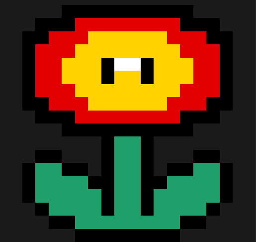 Mario Bros Blomma