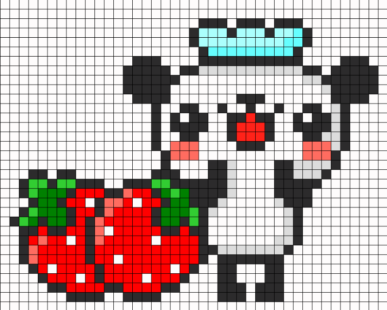 Chef Panda Mignon Perles a Repasser