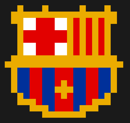 Perles à repasser FC Barcelone