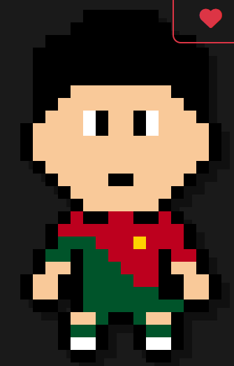 Perles à repasser CR7 Corps Entier