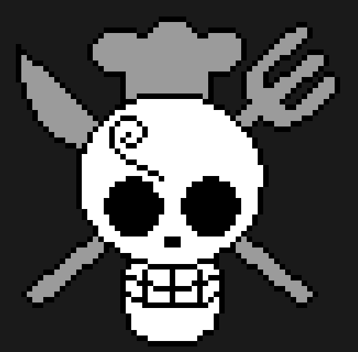 Crâne de Chef Perles à Repasser