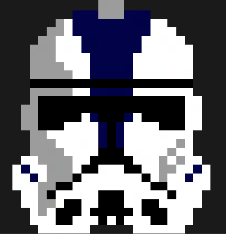 Perles à repasser Casque de Clone Trooper – Star Wars