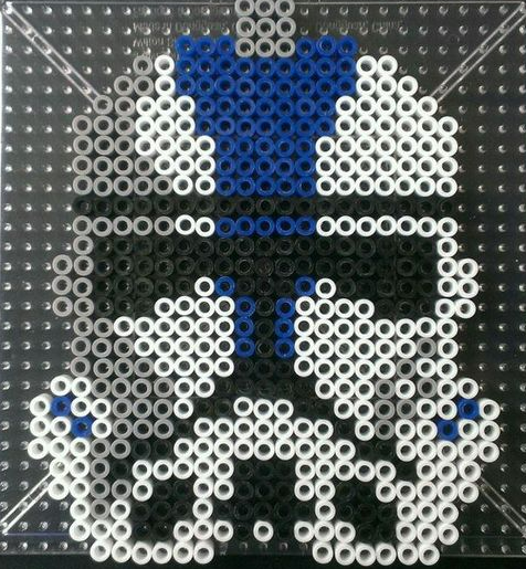 Perles à repasser Casque de Clone Trooper – Star Wars