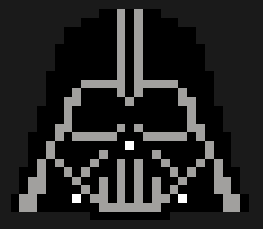 Perles à repasser Casque de Dark Vador