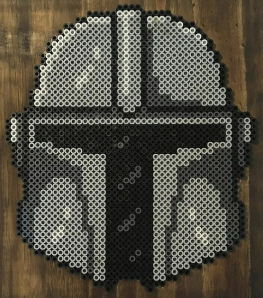 Perles à repasser Le Mandalorien