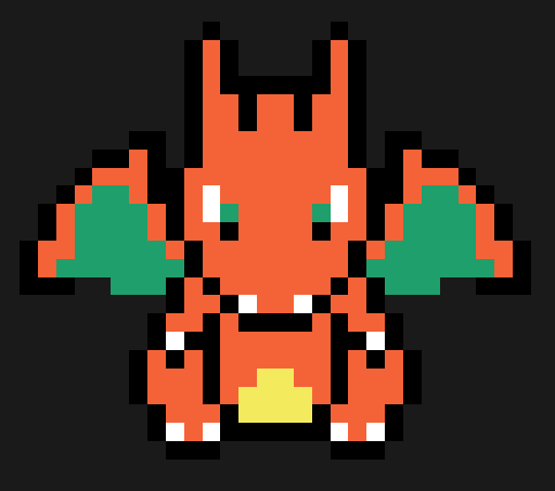 Perles à repasser Charizard Tendre