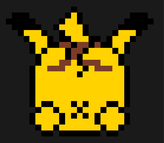 Perles à repasser Dessous de Verre Pikachu