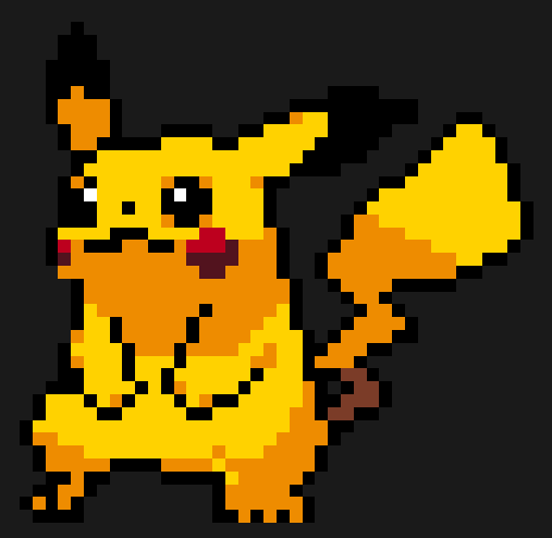 Perles à repasser Pikachu