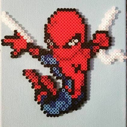 Spiderman dans sa Toile