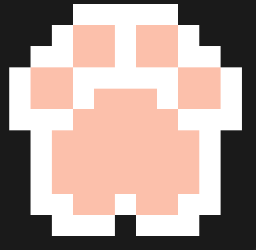 Empreinte de Patte de Chat