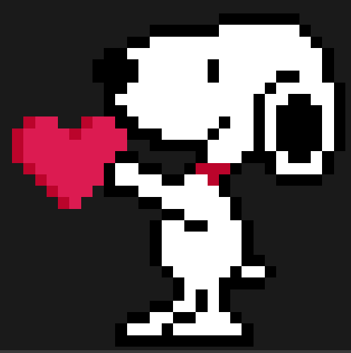 Snoopy avec Cœur