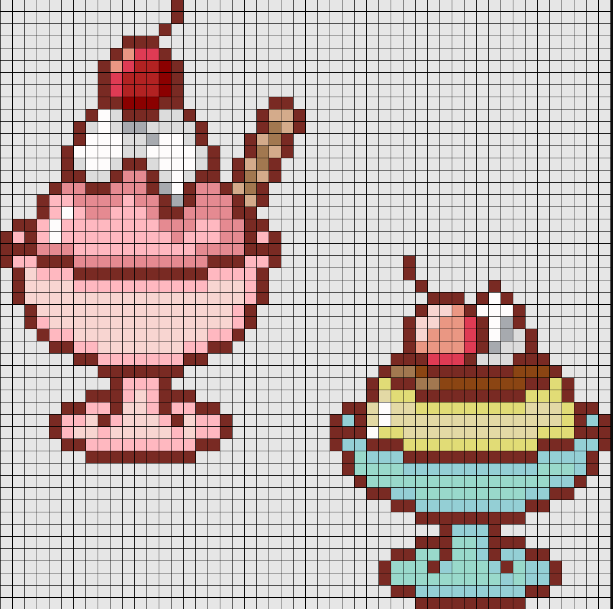 Strawberry Ice Cream And Flan