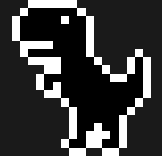 Dinosaure Google Perles à Repasser