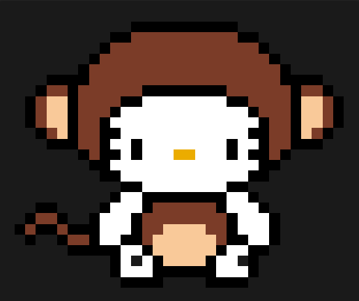 Perles à repasser Hello Kitty Singe