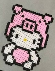 Perles à repasser Hello Kitty Cochon