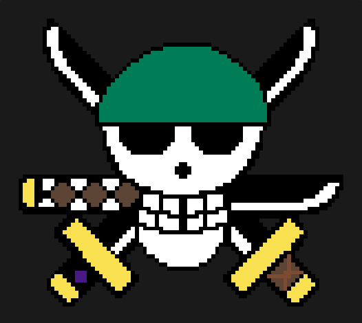 Crâne de Pirate Perles à Repasser