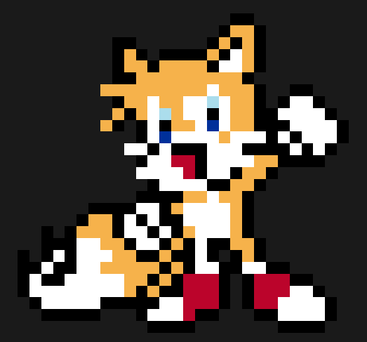 Perles à repasser Tails - Sonic the Hedgehog