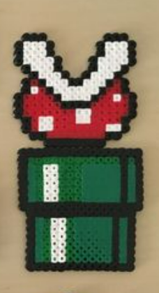 Perles à repasser Plante Carnivore - Mario Bros