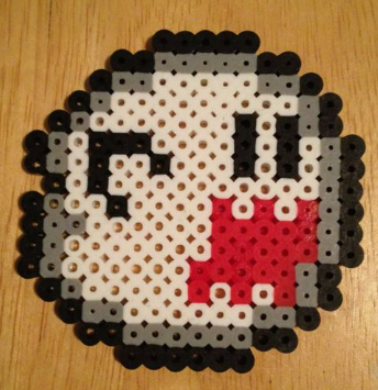 Perles à repasser Fantôme Boo Mario Bros