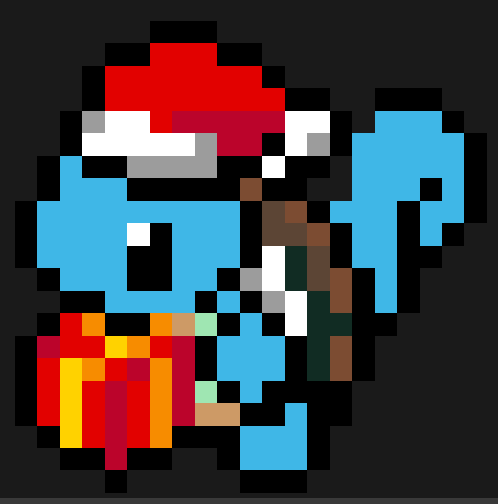 Perles à repasser Squirtle de Noël