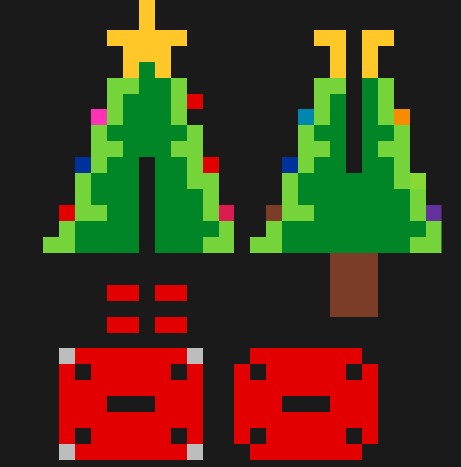 Perles à repasser Sapin de Noël 3D