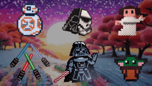 Star Wars en perles à repasser
