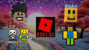 Roblox en perles à repasser