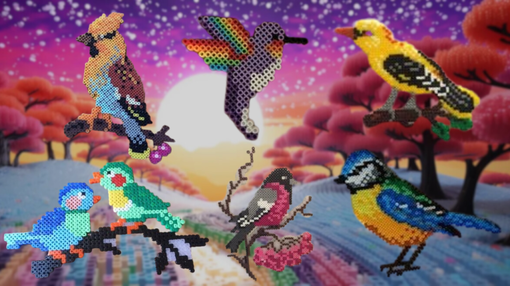 Oiseau Perles a Repasser