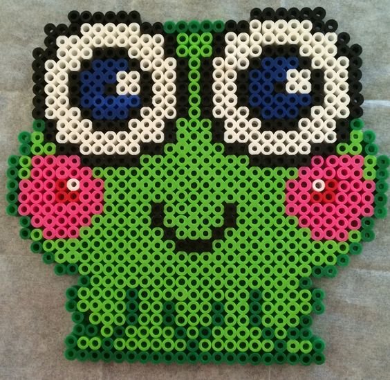 Grenouille Perles à Repasser