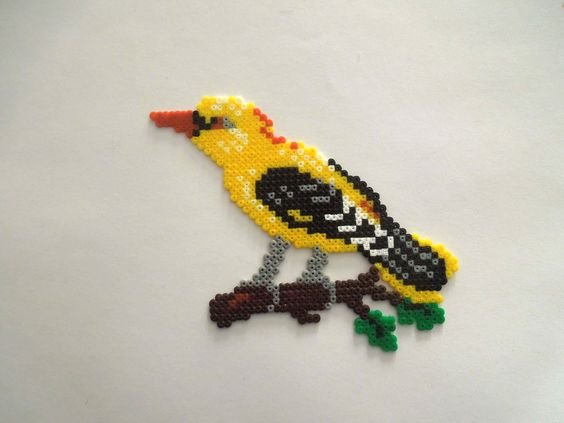 Modele Oiseau Perles a Repasser