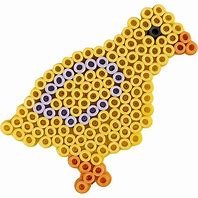 Modele Oiseau Perles a Repasser