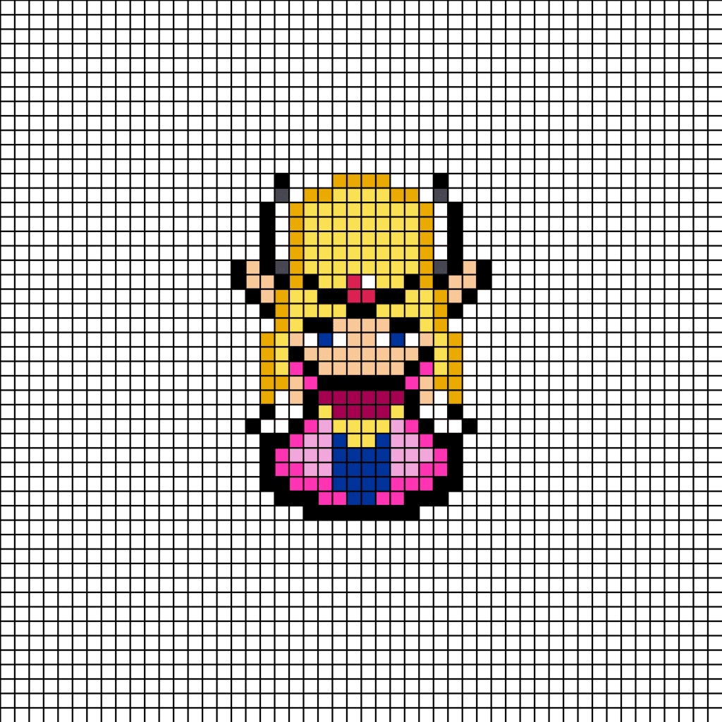 Zelda Perles à Repasser - Collection de modèles