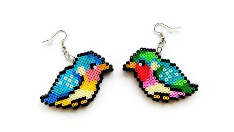 Modele Oiseau Perles a Repasser