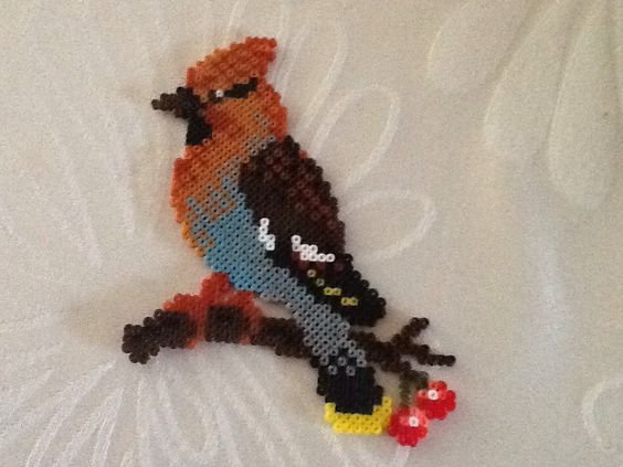 Modele Oiseau Perles a Repasser