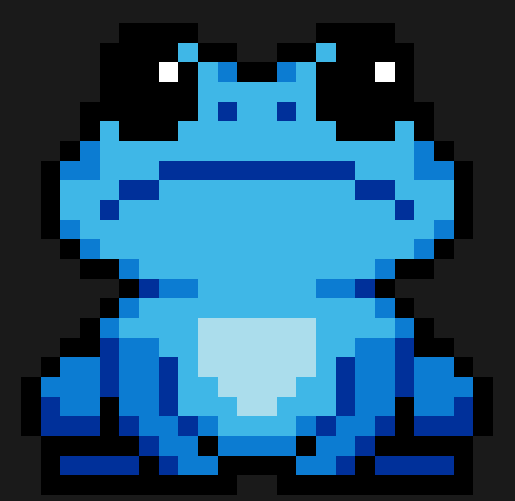 Grenouille Bleue Perles à Repasser